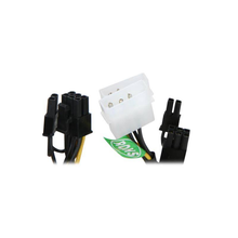 Load image into Gallery viewer, Athena Power CABLE-MPCIE4628 2 x Molex 4pin to 2 x PCI-Express 2.0 8pin(6+2pin)