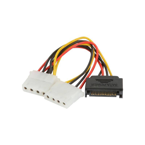 Athena Power CABLE-S15M42 SATA 15pin to Dual Molex 4pin