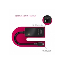 Load image into Gallery viewer, Vantec CB-CU300GNA Vlink USB-C Gigabit Ethernet Adapter