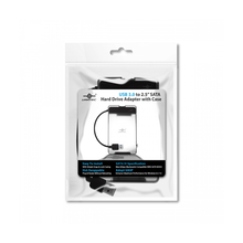 Load image into Gallery viewer, Vantec CB-STU3-2PB USB 3.0 to 2.5" SATA HDD adapter with case