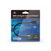 Load image into Gallery viewer, Vantec CB-U300GNA USB 3.0 to Gigabit Ethernet Network Adapter