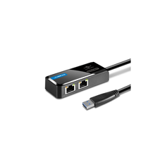 Load image into Gallery viewer, Vantec CB-U320GNA USB 3.0 To Dual Gigabit Ethernet Network Adapter