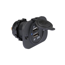Load image into Gallery viewer, Velleman CC094 Flush Mount USB Car Charger (12-24 VDC In; 5 V Out)
