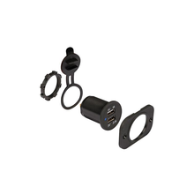 Load image into Gallery viewer, Velleman CC094 Flush Mount USB Car Charger (12-24 VDC In; 5 V Out)