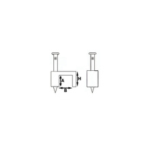 Load image into Gallery viewer, Velleman CFCF8W Cable Clip Flat, White, 8mm (100pcs/box)