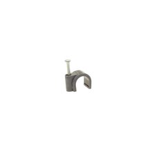 Load image into Gallery viewer, Velleman CFCR10G Round Cable Clip, Grey, 10mm (100pcs/box)