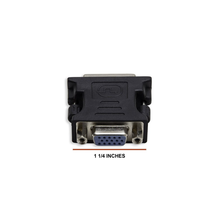 Load image into Gallery viewer, Syba CL-ADA31002 DVI-I Male to Analog VGA Female Connector Converter