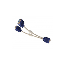 Load image into Gallery viewer, Syba CL-CAB32001 VGA HD15 Male to Dual VGA HD15 Female Adapter