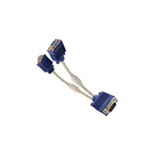 Load image into Gallery viewer, Syba CL-CAB32001 VGA HD15 Male to Dual VGA HD15 Female Adapter