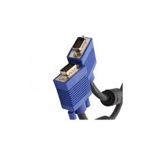 Load image into Gallery viewer, Syba CL-CAB32002 6 ft VGA HD15 Male to Male, Ferrite Cores, Nickel Plated