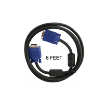 Load image into Gallery viewer, Syba CL-CAB32002 6 ft VGA HD15 Male to Male, Ferrite Cores, Nickel Plated