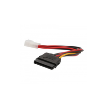 Load image into Gallery viewer, Syba CL-CAB40021 4 Pin Molex Male to Two 15 Pin SATA Power Cable