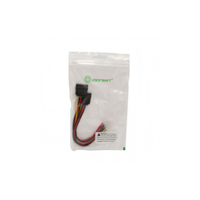 Load image into Gallery viewer, Syba CL-CAB40021 4 Pin Molex Male to Two 15 Pin SATA Power Cable