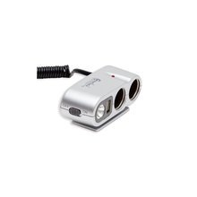 Load image into Gallery viewer, Syba CL-CAR-U2SOC USB Car Charger with 2 Socket Car Splitter Adapter Charger