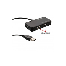 Load image into Gallery viewer, Syba CL-HUB20033 Utlra Slim 4 Port USB 2.0 Hub