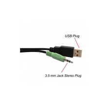 Load image into Gallery viewer, Syba CL-SPK20151 17" USB Powered Sound Bar Speaker