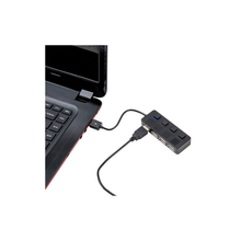 Load image into Gallery viewer, Syba CL-U2MNHUB-4B Mini 4 Port USB 2.0 Hub