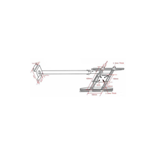 Load image into Gallery viewer, Bytecc CM-1337  Extendable Ceiling Mount for 13" - 37" LCD TV