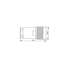 Load image into Gallery viewer, Velleman CN15C N Style Male, Twist On, Clamp, RG213U