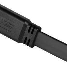 Load image into Gallery viewer, SilverStone CPH02B-1500 High Quality HDMI flat Cable with Ethernet