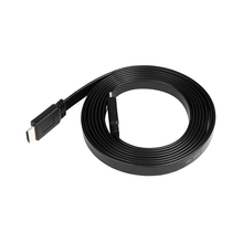 Load image into Gallery viewer, SilverStone CPH02B-3000 High Quality HDMI flat Cable with Ethernet