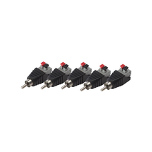 Load image into Gallery viewer, Velleman CV047 RCA Male to 2P Spring Terminal - 5 Pcs