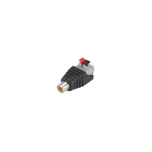 Load image into Gallery viewer, Velleman CV048 RCA Female to 2 Spring Terminal clips, 1 pc