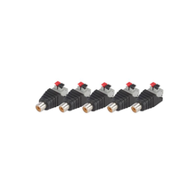 Load image into Gallery viewer, Velleman CV048 RCA Female to 2 Spring Terminal clips, 1 pc