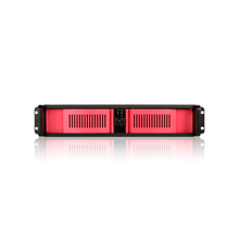 Load image into Gallery viewer, iStarUSA D-200-RED  2U Compact Stylish Rackmount Chassis