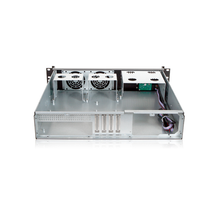 Load image into Gallery viewer, iStarUSA D-213-MATX 2U Compact Rackmount microATX Rackmount Chassis ATX Power Supply Compatible