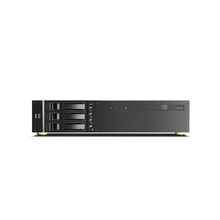 Load image into Gallery viewer, iStarUSA D-230HB-DT 2U Compact 3x 3.5" Bay Hotswap microATX Desktop Chassis