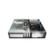 Load image into Gallery viewer, iStarUSA D-230HN-DT 2U Compact 3x 3.5" Bay Trayless Hotswap microATX Desktop Chassis