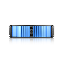 Load image into Gallery viewer, iStarUSA D-300LSEA-80S2UP8 3U High Performance Rackmount Chassis with 800W Redundant Power Supply