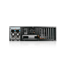 Load image into Gallery viewer, iStarUSA D-300LSEA-80S2UP8 3U High Performance Rackmount Chassis with 800W Redundant Power Supply