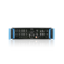 Load image into Gallery viewer, iStarUSA D-300LSEA-80S2UP8 3U High Performance Rackmount Chassis with 800W Redundant Power Supply