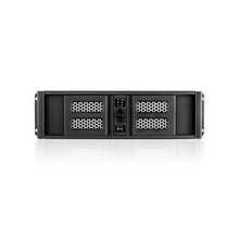 Load image into Gallery viewer, iStarUSA D-300SASE-BK 3U Compact Stylish Aluminum Rackmount Chassis