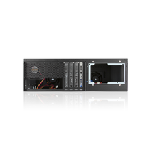 Load image into Gallery viewer, iStarUSA D-3100HN-SILVER 3U Compact 10x 3.5" Bay Trayless Hotswap microATX Chassis