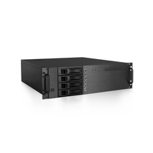 Load image into Gallery viewer, iStarUSA D-340HB-T 3U Compact 4x3.5" Bay Hotswap microATX Chassis