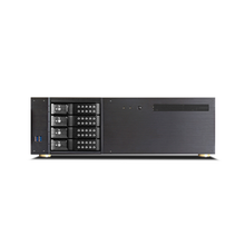Load image into Gallery viewer, iStarUSA D-340HN-DT 3U Compact 4x3.5" Bay Trayless Hotswap microATX Desktop Chassis