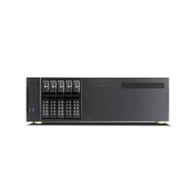 Load image into Gallery viewer, iStarUSA D-350HN-DT 3U Compact 5x3.5" Bay Trayless Hotswap microATX Desktop Chassis