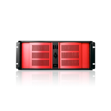 Load image into Gallery viewer, iStarUSA D-400-RED 4U Compact Stylish Rackmount Chassis