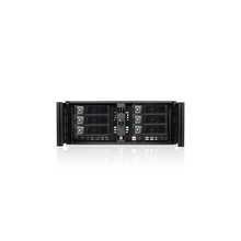 Load image into Gallery viewer, iStarUSA D-406-BX6 4U Stylish Hotswap Trayless 3.5" HDD Server Chassis