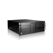 Load image into Gallery viewer, iStarUSA D-410-50R8PD2 4U 10-Bay Stylish Storage Server Rackmount with 500W Redundant Power Supply