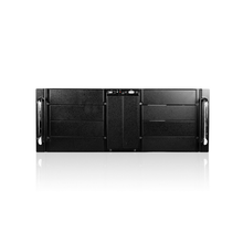 Load image into Gallery viewer, iStarUSA D-410-50R8PD2 4U 10-Bay Stylish Storage Server Rackmount with 500W Redundant Power Supply