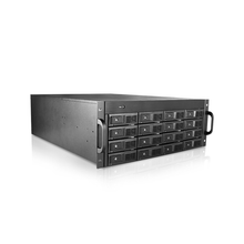 Load image into Gallery viewer, iStarUSA DAGE416UTL-4MS 4U 16-bay 3.5" SAS/SATA 6.0Gb/s miniSAS SFF8088 JBOD Trayless Rackmount Chassis 750W PSU
