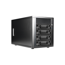 Load image into Gallery viewer, iStarUSA DAGE440TG5-MS 4-bay SAS/SATA 6.0 Gb/s miniSAS Hotswap JBOD Enclosure