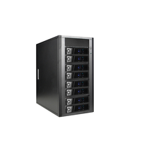 Load image into Gallery viewer, iStarUSA DAGE840BX5-2MS 8-bay 3.5" SAS/SATA 6.0 Gb/s miniSAS Trayless JBOD Enclosure 300W PSU
