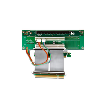 Load image into Gallery viewer, iStarUSA DD-754611-C7 1 PCIe x16 and 2 PCI Riser Card with 7cm Ribbon Cable