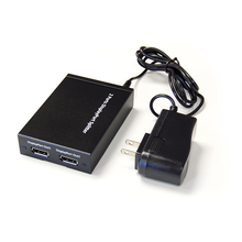 Load image into Gallery viewer, Bytecc DPSP102 1X2 DisplayPort 1.2a 4K2K Powered Splitter, Support MST, HBR2, 3D Formats and GTC Assist (DP++)