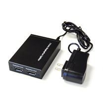 Load image into Gallery viewer, Bytecc DPSP102 1X2 DisplayPort 1.2a 4K2K Powered Splitter, Support MST, HBR2, 3D Formats and GTC Assist (DP++)